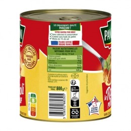 Plat cuisiné ravioli pur bœuf PANZANI la boîte de 800g
