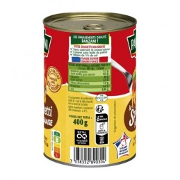 Plat cuisiné spaghetti bolognaise PANZANI la boîte de 400g