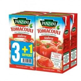 PANZANI tomacoulis 酱 4 块 500 克
