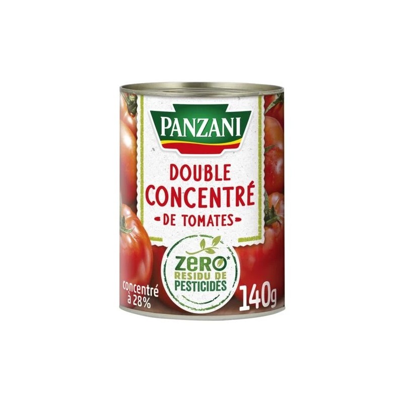 Concentré de tomate PANZANI la boite de 140g