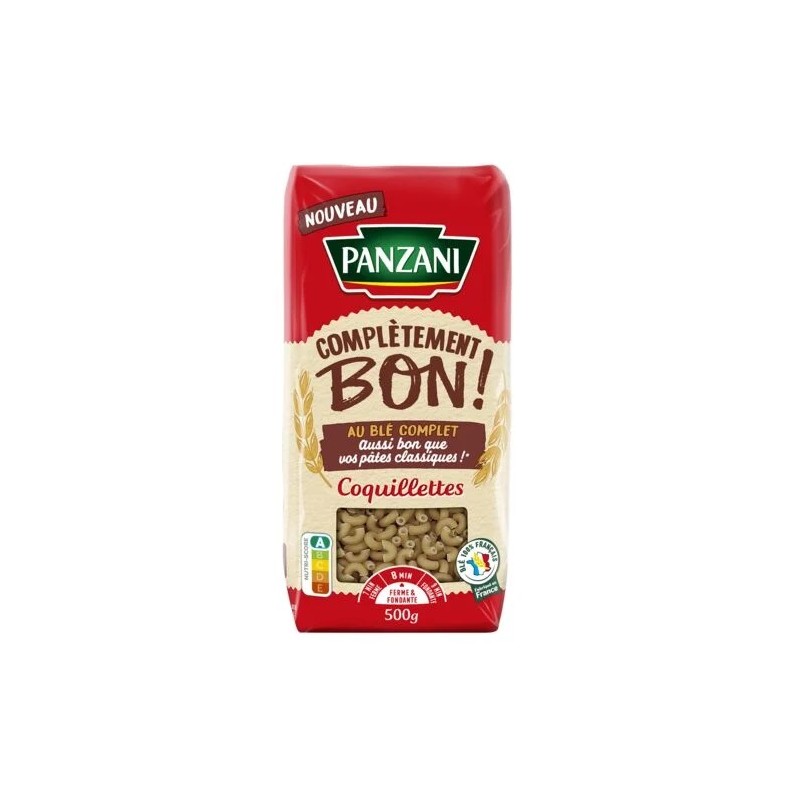 PANZANI Täysjyväpastan kuoret
500 g pakkaus