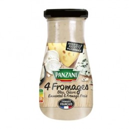 Sauce 4 fromages PANZANI
le pot de 370 g