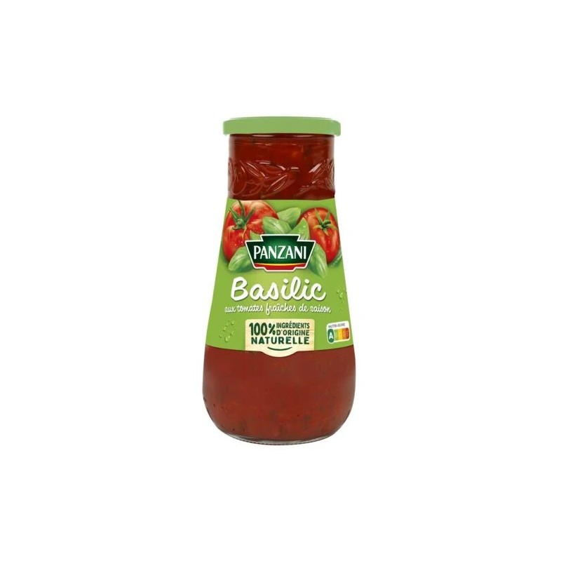 Sauce tomate basilic PANZANI
le pot de 600 g