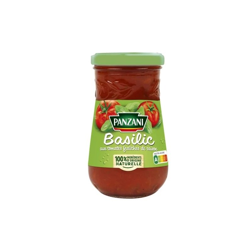 Sauce tomate basilic PANZANI
le pot de 210 g