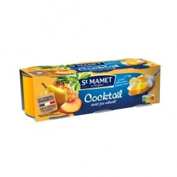 Fruits au sirop Cocktail ST MAMET
les 3 boites de 125 g net égoutté