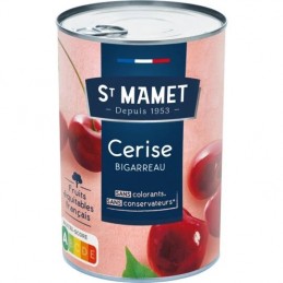 水果裝在 ST MAMET bigarreaux...