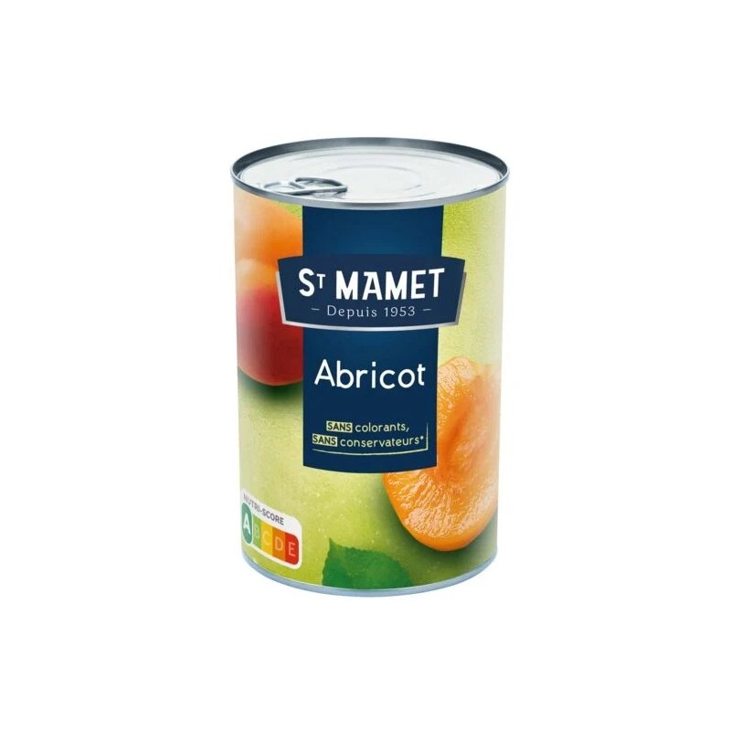 Fruits au sirop abricots ST MAMET
la boite de 235 g net égoutté