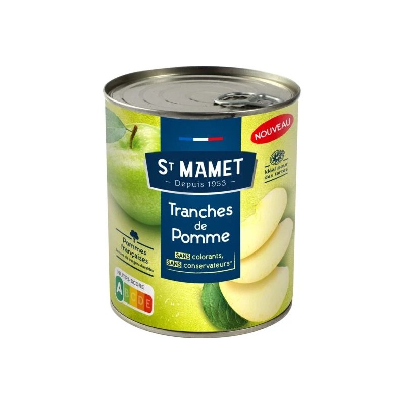Fruits au sirop pomme ST MAMET
la boite de 850g