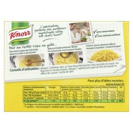 Bouillon de poule KNORR
les 15 tablettes de 10 g