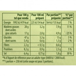 Soupe déshydratée forestière KNORR
le sachet de 85 g