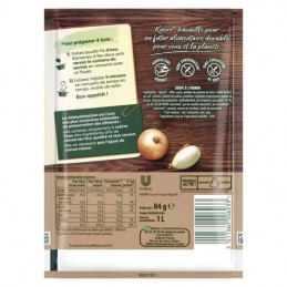 Soupe déshydratée à l'oignon KNORR
le sachet de 84 g
