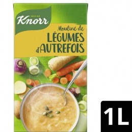 Soupe mouliné de légumes KNORR
la brique de 1 l