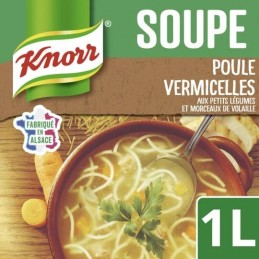 Soupe poule vermicelles...