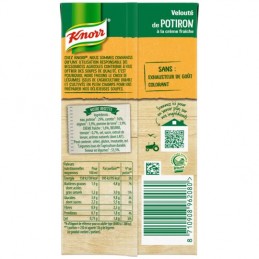 soupe Velouté Potiron Crème Fraîche KNORR
