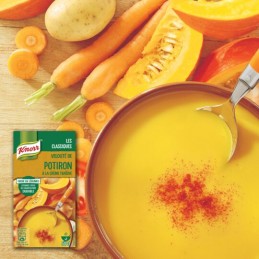 soupe Velouté Potiron Crème Fraîche KNORR
