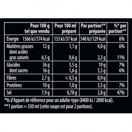 Soupe déshydratée Thaï nouilles champignons pousses de soja KNORR
le sachet de 69 g