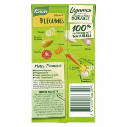 Soupe veloutée aux 9 légumes