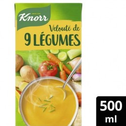 Soupe veloutée aux 9...