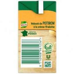Soupe Potiron Crème Fraîche KNORR
la brique de 30 cl