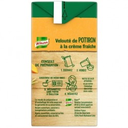 Soupe Potiron Crème Fraîche KNORR
la brique de 30 cl