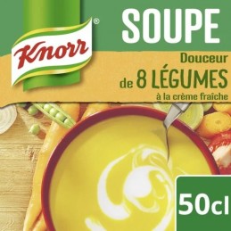 Soupe 8 légumes crème...