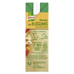 Soupe 8 légumes crème fraîche KNORR
la brique de 50 cl