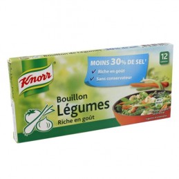 Bouillon de légumes réduit...