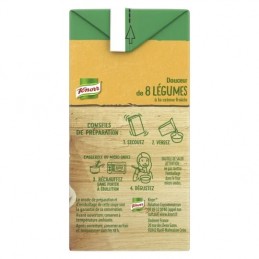 Soupe 8 légumes crème fraîche KNORR
la brique de 30 cl