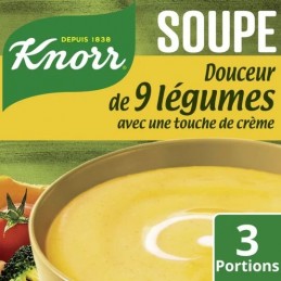 Soupe déshydratée douceur...