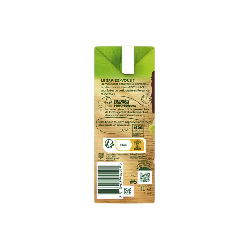 KNORR geräucherte Speck-Linsen-Suppe 1 l Karton