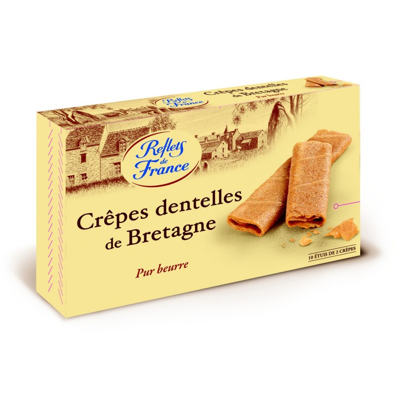 Biscuits crêpes dentelle de Bretagne REFLETS DE FRANCE