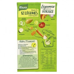 Soupe 12 Légumes Fromage Frais KNORR la brique de 1 l