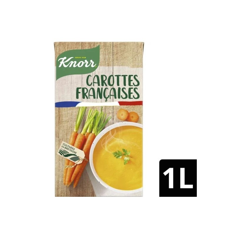 KNORR ranskalainen porkkana Velouté Soup 1L laatikko