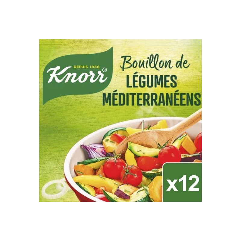 Bouillon de légumes méditerranéens KNORR
