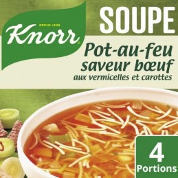 Sopa desidratada pot au feu...