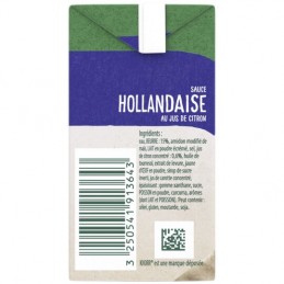 Sauce Hollandaise au Jus de Citron KNORR la brique de 30 cl
