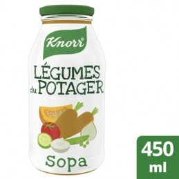 Soupe Légumes du Potager KNORR la bouteille de 450mL