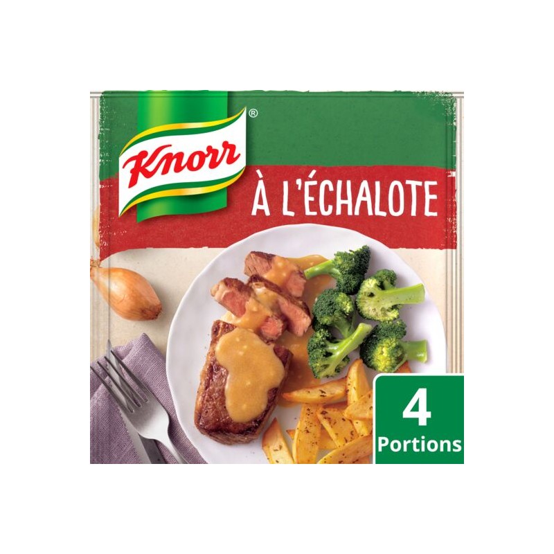 Sauce déshydratée à l'échalote KNORR
le sachet de 33 g
