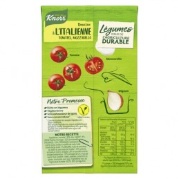 Soupe Liquide Douceur à l'italienne tomates mozzarella KNORR
la brique de 1L