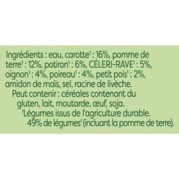 Soupe Velouté de Légumes KNORR
Soupe Velouté de Légumes KNORR
la brique de 1L