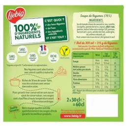 Soupe légumes soleil LIEBIG les 2 briques de 30 cl