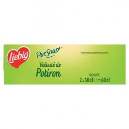 Soupe potiron crème LIEBIG les 2 briques de 30 cl