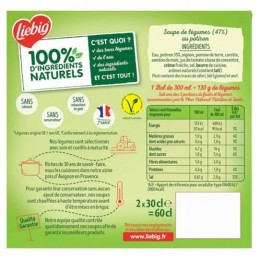Soupe potiron crème LIEBIG les 2 briques de 30 cl