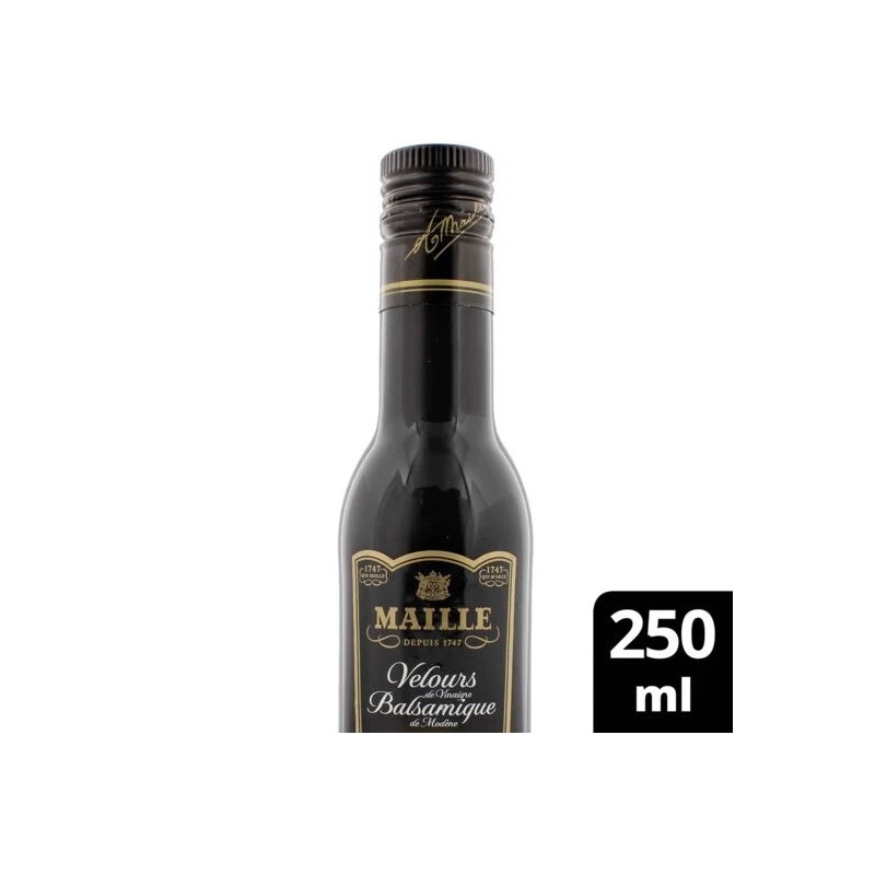 Crème de vinaigre Velours de balsamique MAILLE
la bouteille de 25 cl