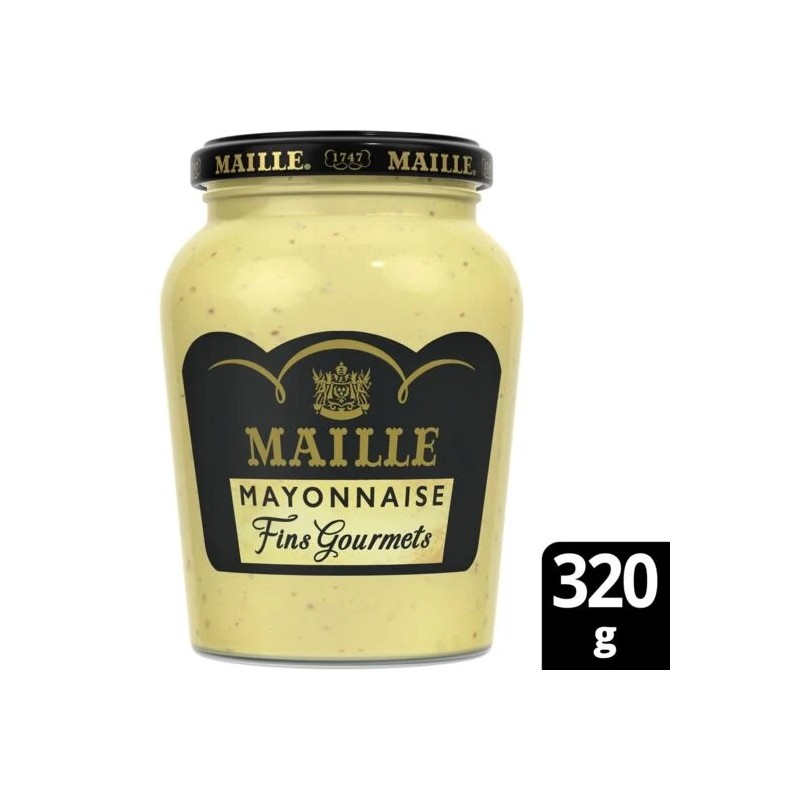 Mayonnaise fins gourmets MAILLE le pot de 320 g