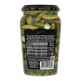 Cornichons Mini l'Original MAILLE le bocal de 210g net égoutté