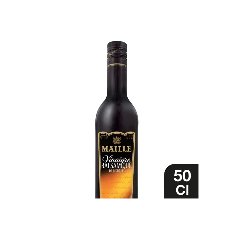 Vinaigre balsamique de Modène IGP MAILLE la bouteille de 50 cl Vinaigre balsamique de Modène IGP MAILLE la bouteille de 50 cl