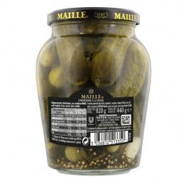 Cornichons à la russe MAILLE le bocal de 440g poids égoutté