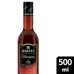 Vinaigre de vin rouge Grande Cuvée MAILLE la bouteille de 50 cl