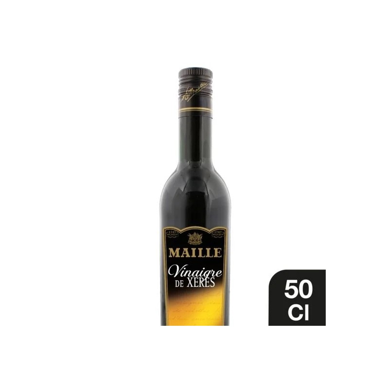 Vinaigre de Xérès AOP MAILLE la bouteille de 50 cl Vinaigre de Xérès AOP MAILLE la bouteille de 50 cl